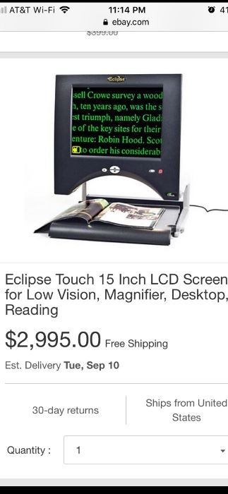 This is available at our sale for a fraction of the new price.