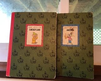 Vintage Walt Disney books