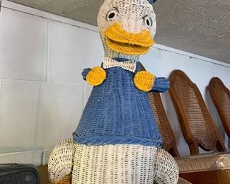 Wicker Donald Duck