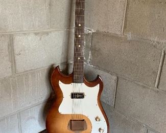 Rare Kay Custom Kraft ambassador vintage sunburst electric guitar