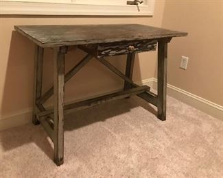 Dovetail painted wood desk $175