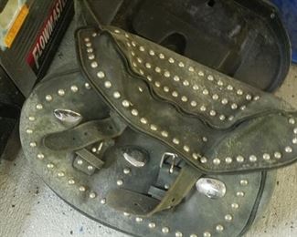 Leather Motorcycle Satchels SOLD!