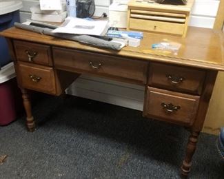 Vintage Wood Desk