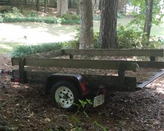 Flatbed Trailer Presale Price $200