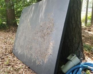 Truck cover, pool hose