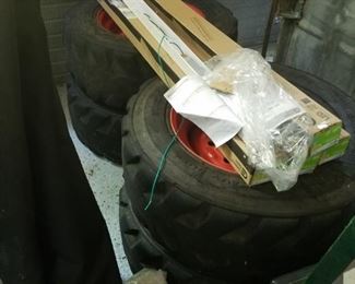 Wheels with Tires for a 1998 763 Bobcat