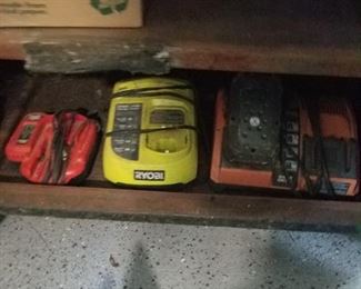 battery chargers for your batteries. Batteries not included.
