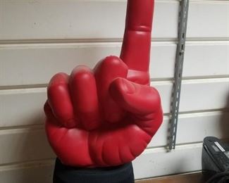 2 foot rubber University ofGeorgia decor