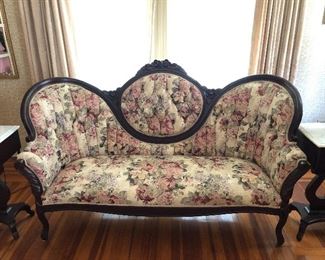 Harris Furniture Reproductions Victorian style couch