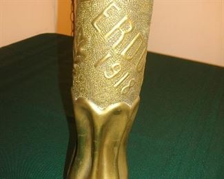 1918 Verdin trench art.  There is an interesting story behind this - literally it's behind it.