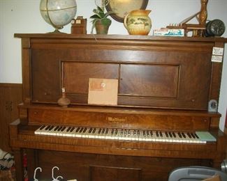 A beautiful piano that needs the "player" parts restored.  Plays really nice.  Most of the parts are still there.