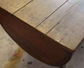 end of barrel table