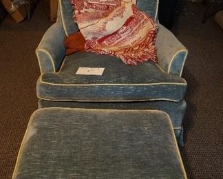 chair and ottoman