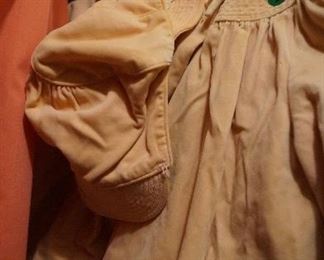 vintage baby coat and hat