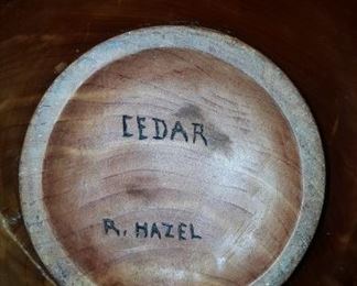 Cedar Bowl R. Hazel