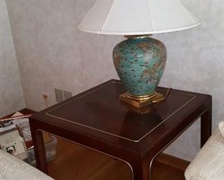 End Table & Lamp