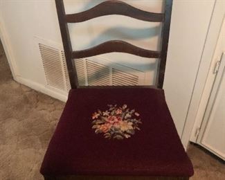 Gorgeous needlepoint chair