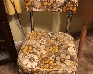 Fun vintage floral chair