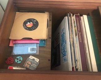 Lots of records to choose from