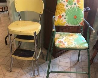 Yellow Costco Stool
Vintage High Chair