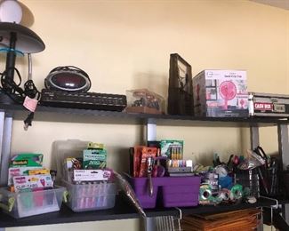 Office supplies
school supplies