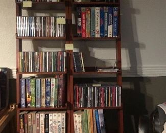 Books, CDs (early 2000s), DVDs