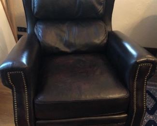 Super comfy leather recliner