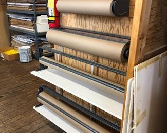 Craft Paper Rolls and Holders