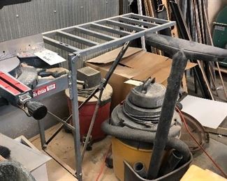 Chop Saw Table, Shop Vacs