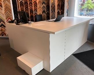 Large Full Work Counter With Step that Slides In (or Top Only Available)