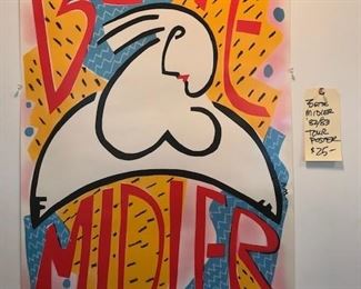 Bette midler Poster 1982/83