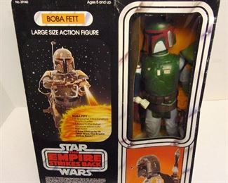 RARE KENNER BOBA FETT LARGE SIZE ACTION FIGURE 