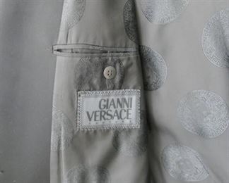 Giani Versace suit.