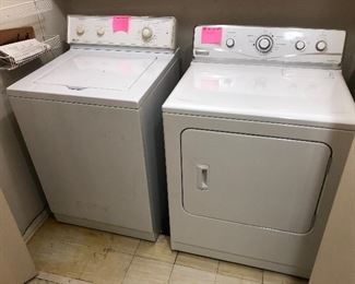 Maytag washer and dryer