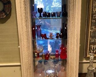 Lots of antique glassware