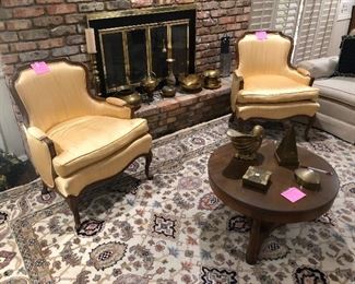 Pair of french arm chairs