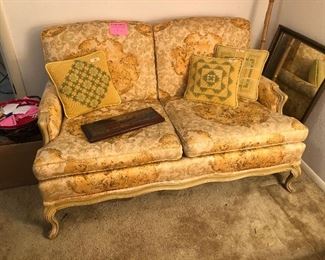 Vintage loveseat