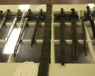 Bayonets Swords