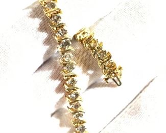 6 carat diamond tennis bracelet