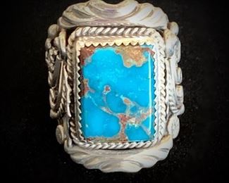 Navajo turquoise ring