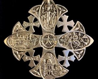 sterling jerusalem cross