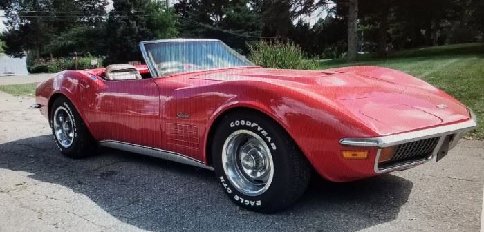 1972 Corvette Convertible, 350 Automatic