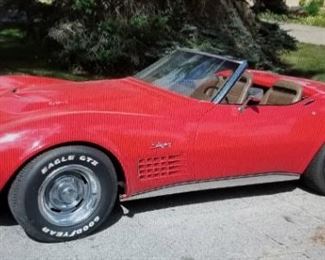 Side view 1972 Corvette