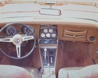 Interior 1972 Corvette