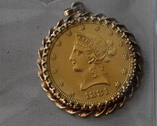 1881 10$ Gold Piece