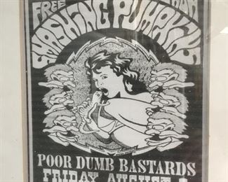 Smashing Pumpkins concert poster