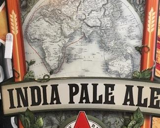 India Pale Ale metal wall art