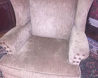 pair of upholstered chairs