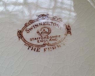 Swinnertons Staffordshire "The Ferry" transferware from England