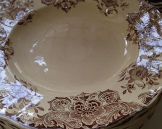 Belgium "Dordrecht" transferware